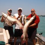 Summer Muskie Fishing Lake St. Clair