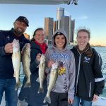 Walleye Fishing Charter Detroit River