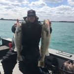 Walleye Fishing Charter Detroit River