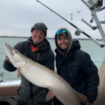 Fall Muskie Fishing Lake St. Clair